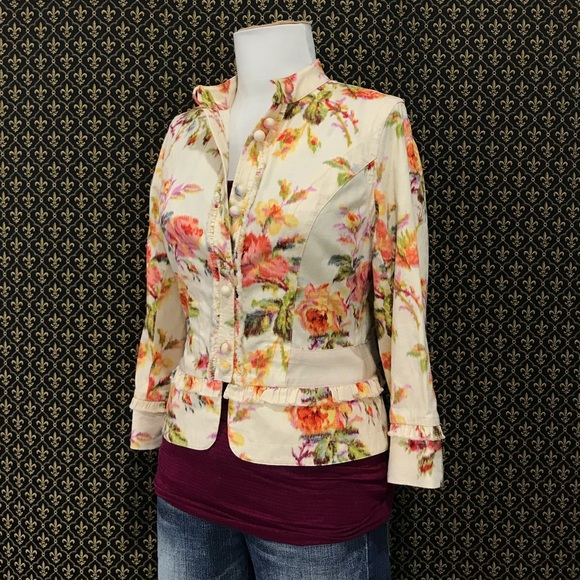 2005 Anthro “Tapestry Jacket” by Elevenses - Picture 11 of 15